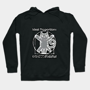 cat vitruvian 2 Hoodie